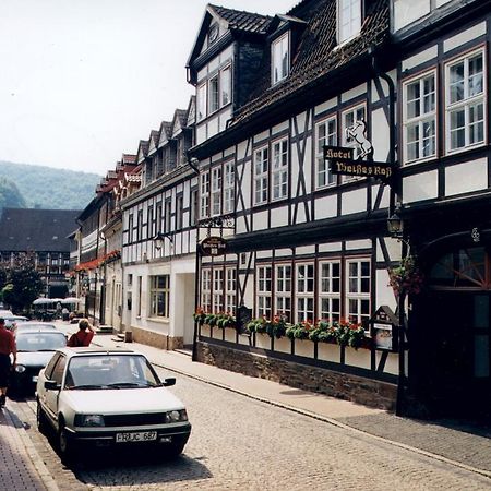 Hotel Garni Weisses Ross Stolberg i. Harz Екстериор снимка