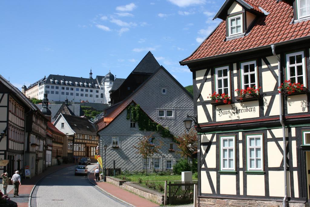 Hotel Garni Weisses Ross Stolberg i. Harz Екстериор снимка